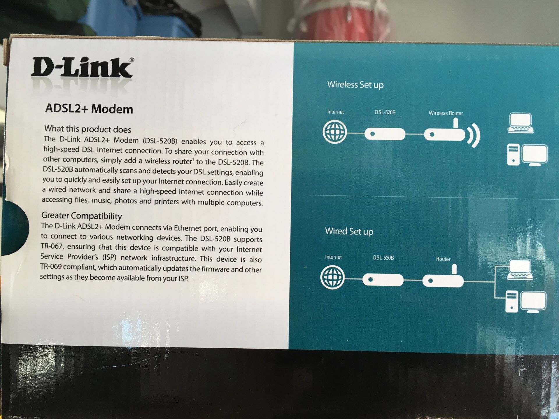 D-Link ADSL + Modem
