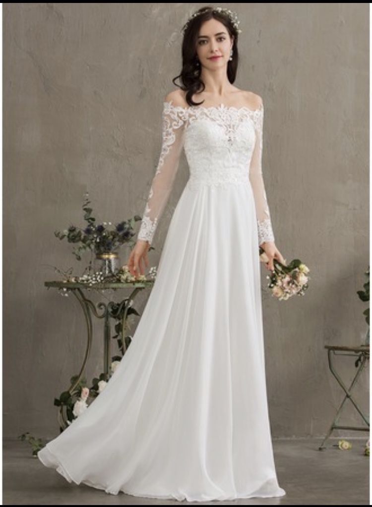 Wedding Dress (Champagne color) 