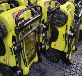 NEW & LIGHTLY USED Ryobi 40V Battery Powered Brushless Lawnmower (TOOL ONLY) Thumbnail