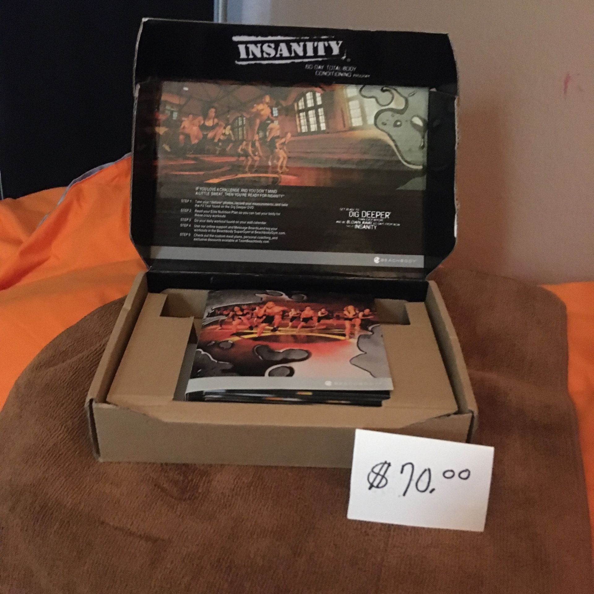 Insanity Max 60 Day Body Workout 10 DVD’s