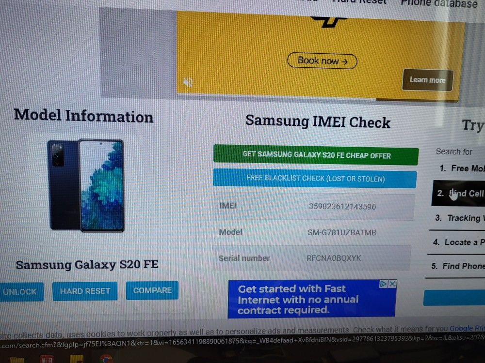 Samsung Galaxy S20 FE Navy Blue Galaxy S3 Frontier Bundle