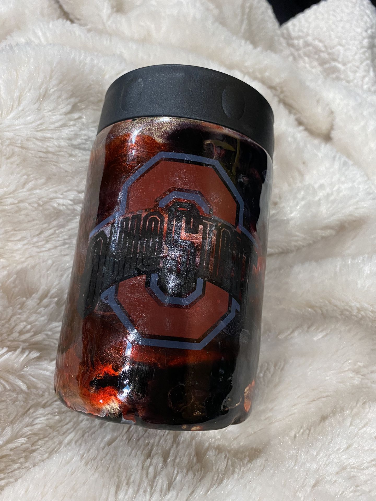 Can Cooler With Ohio state Decal 