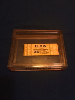 Concert ticket to see ELVIS Thumbnail