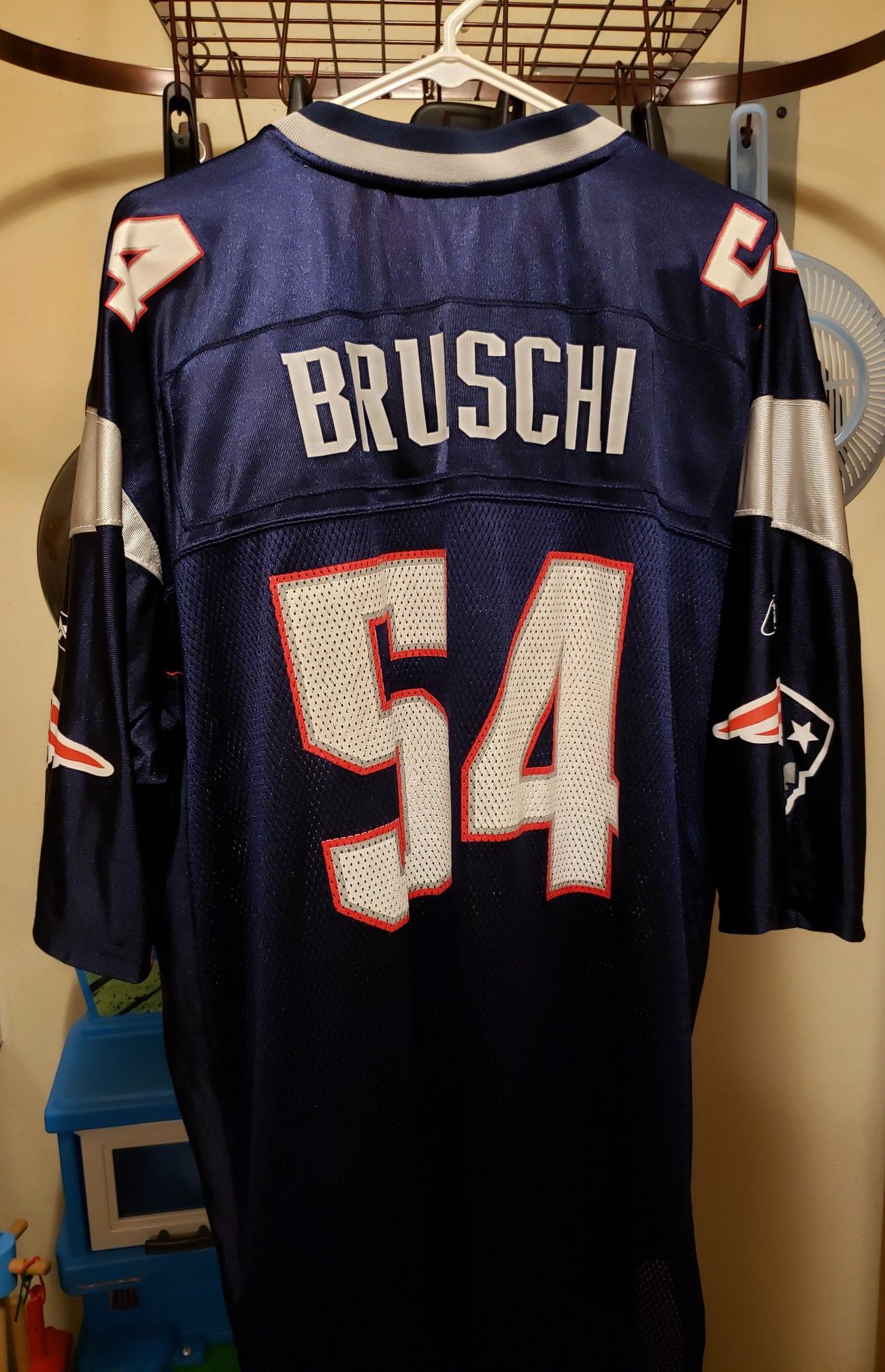 Vintage NFL New England Patriots Tedy Bruschi#54 Reebok Jersey Size 2XL