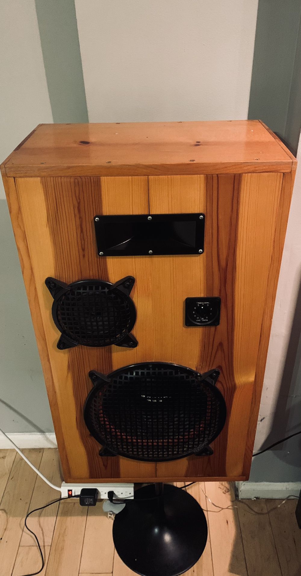Pair Of Speakers For Parties Or Theater Set Up 