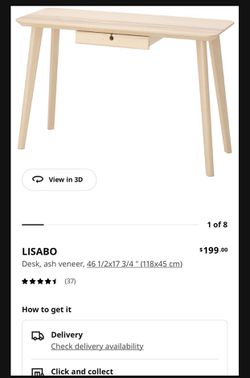 Ikea Lisabo Desk Thumbnail