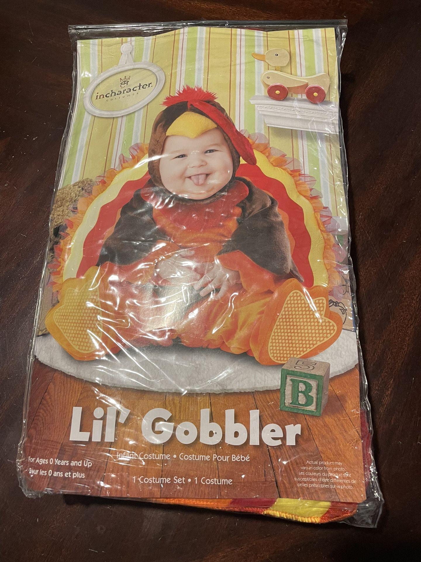 Infant Turkey Costume For Thanksgiving Or Halloween
