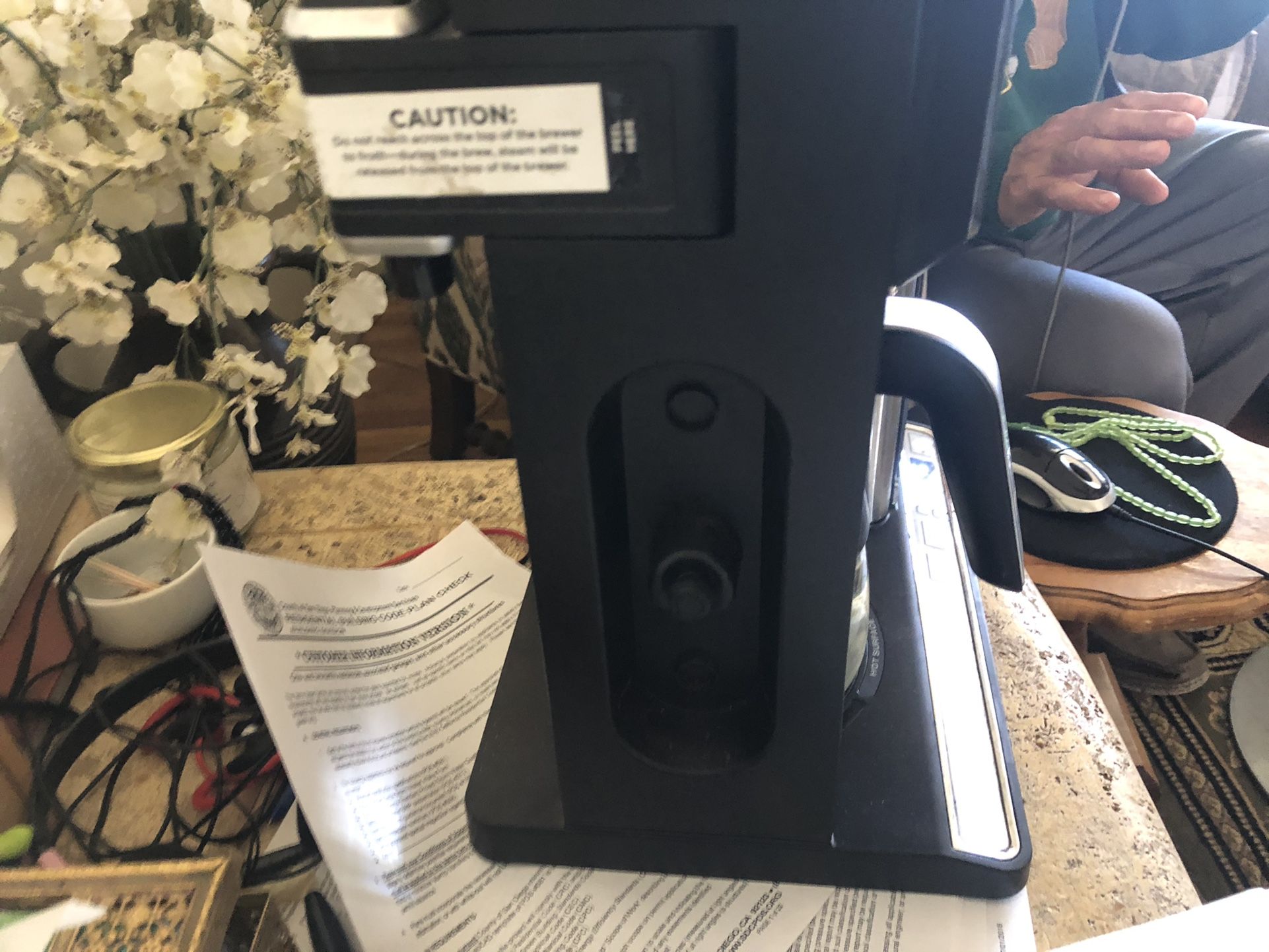 PRICE IS FIRM 10 Cup Ninja Coffee Bar System with Permanent Stainless Steel Mesh Filter and Glass Carafe 79 (retails for $255 at the stores) You ar