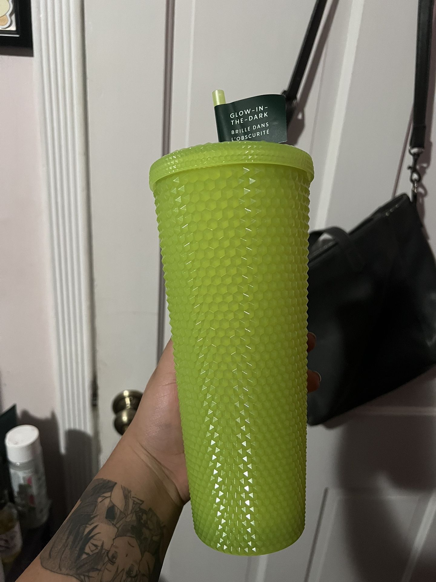 Starbucks Halloween 2022 Neon Green 24oz