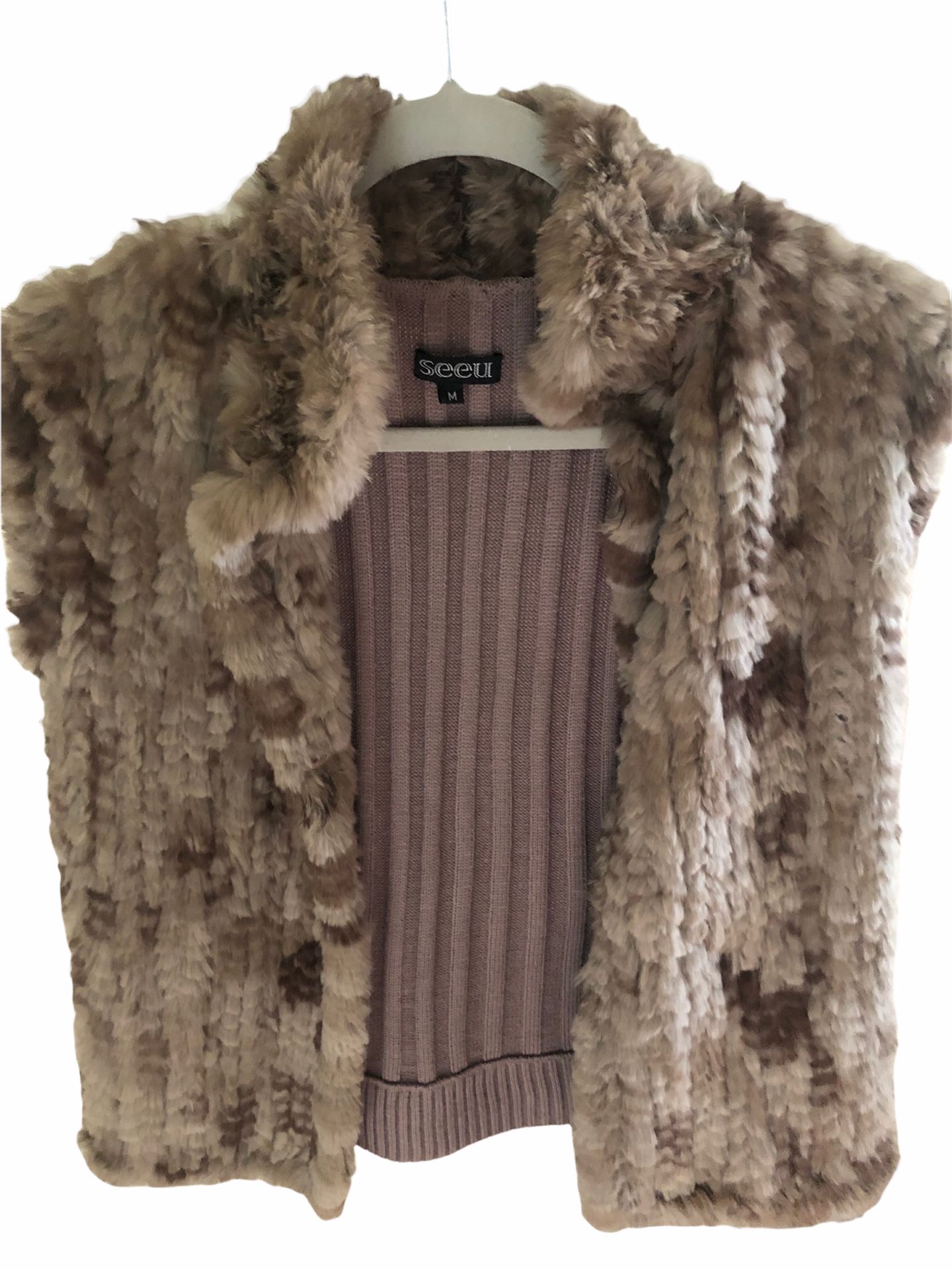 Seeu Rabbit Fur Vest
