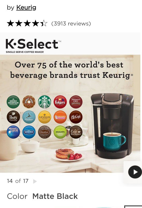 Keurig K-cup Pod Coffee Maker