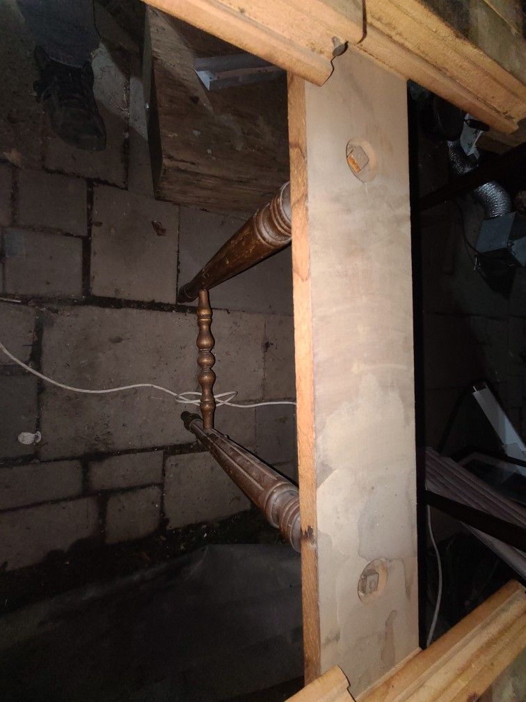 1860's Victorian Table - Needs To Be Restored
