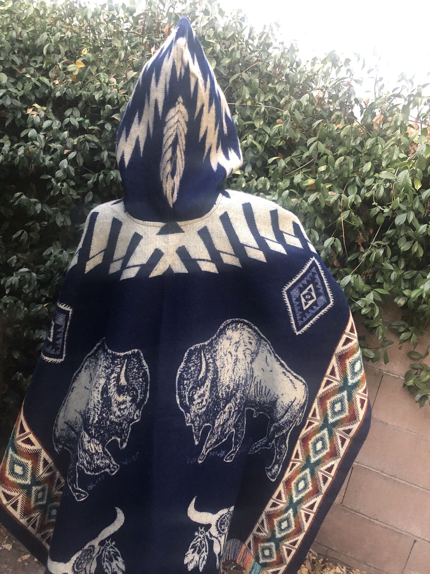 Poncho Bisonte
