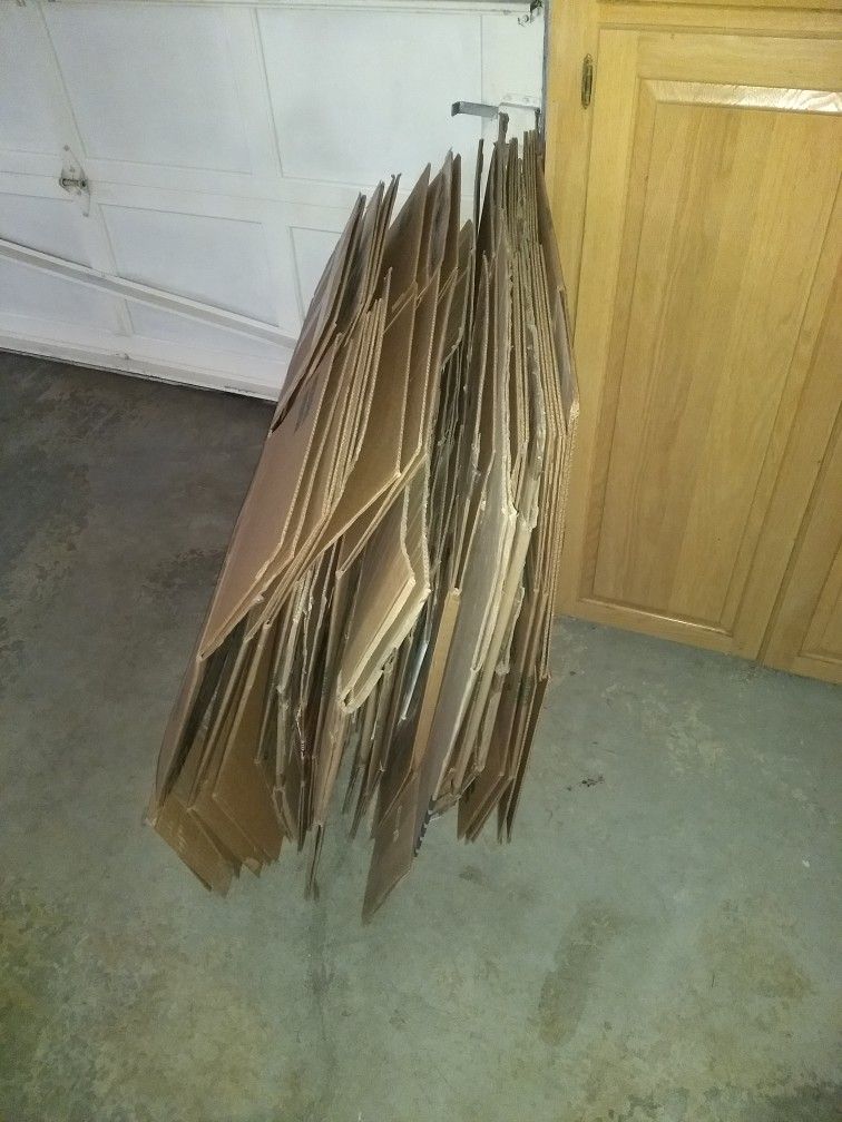 Moving Boxes And Wrapping Paper