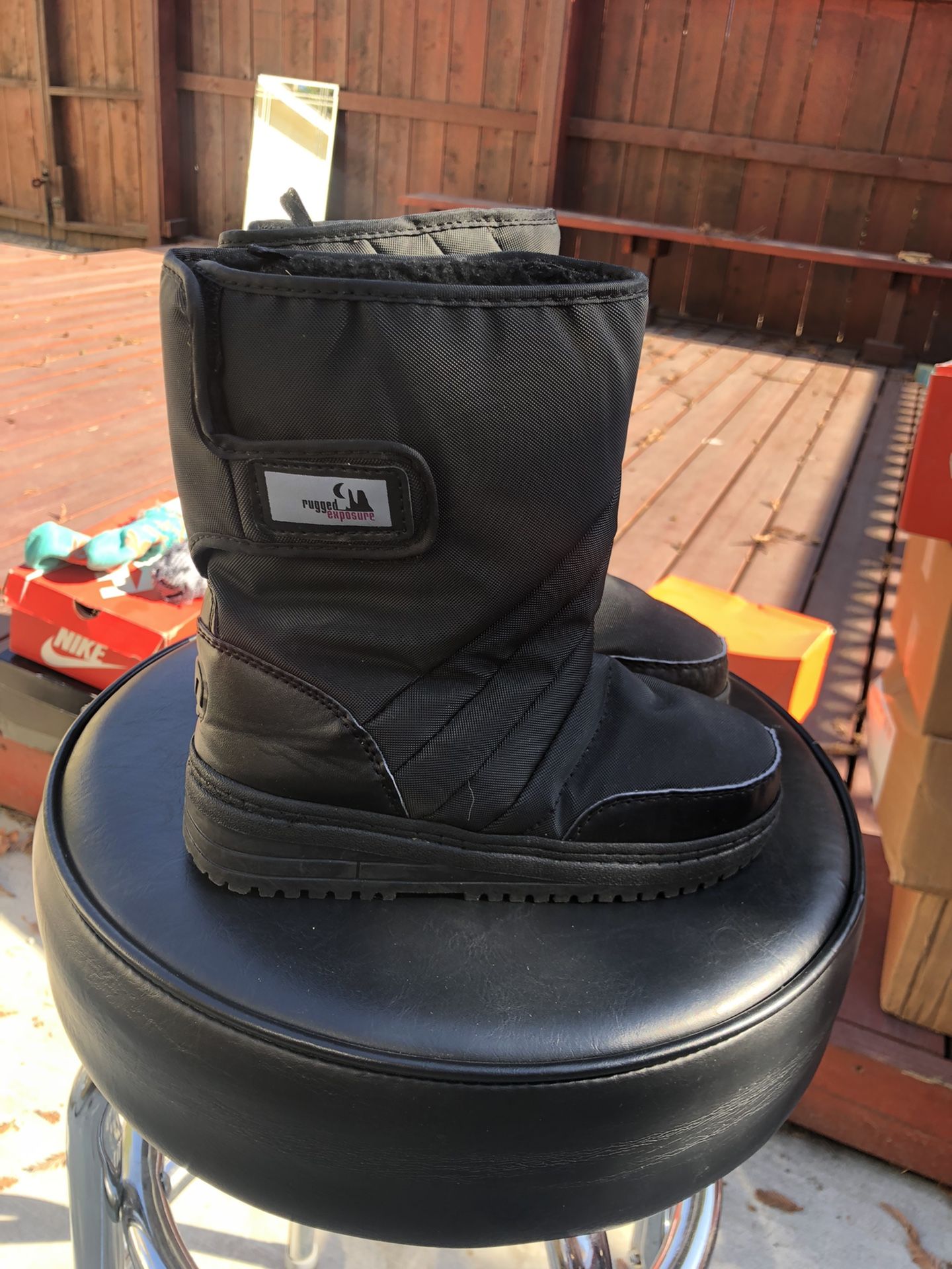 Snow Boots For Children Size 1