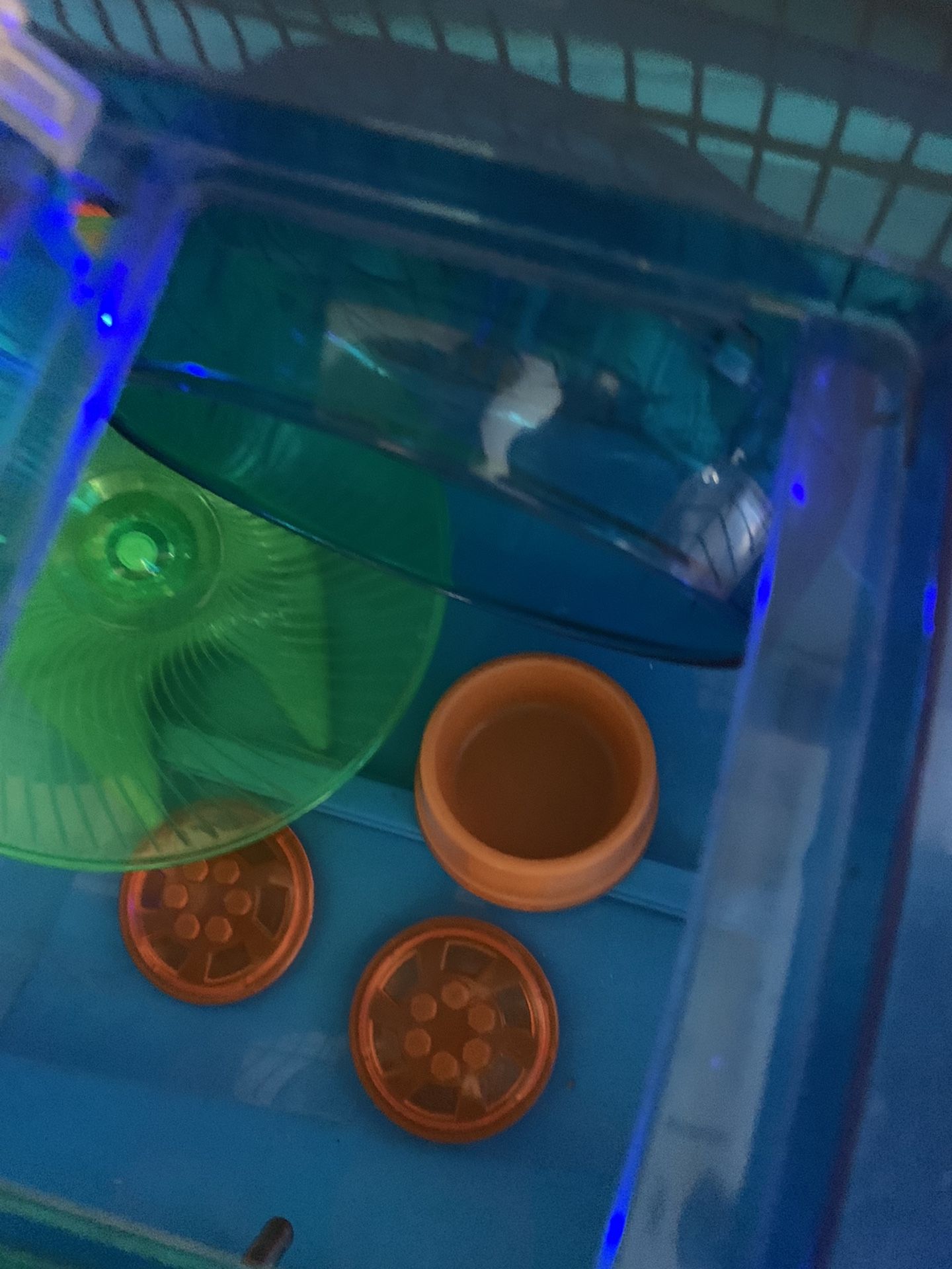 Hamster Cage Crate Food Toys Lining