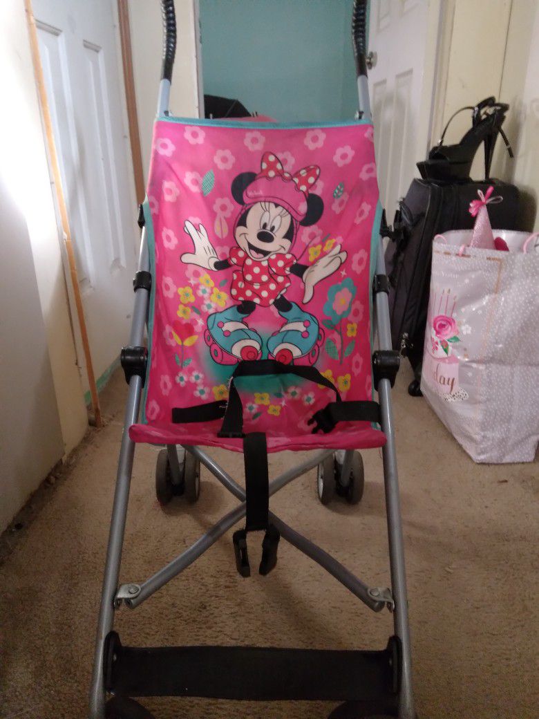 Minnie Mouse Stroller Pink 12-24 Months