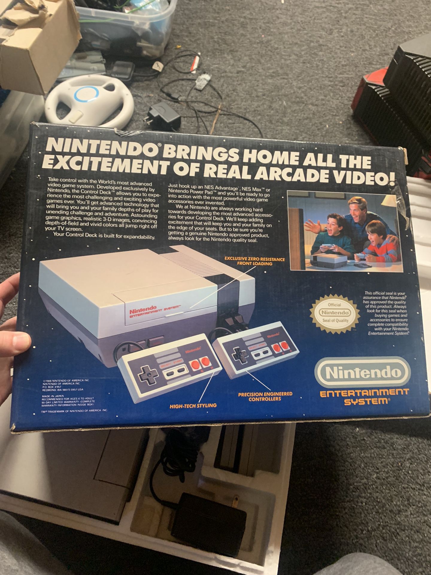 Original Nintendo & Box 