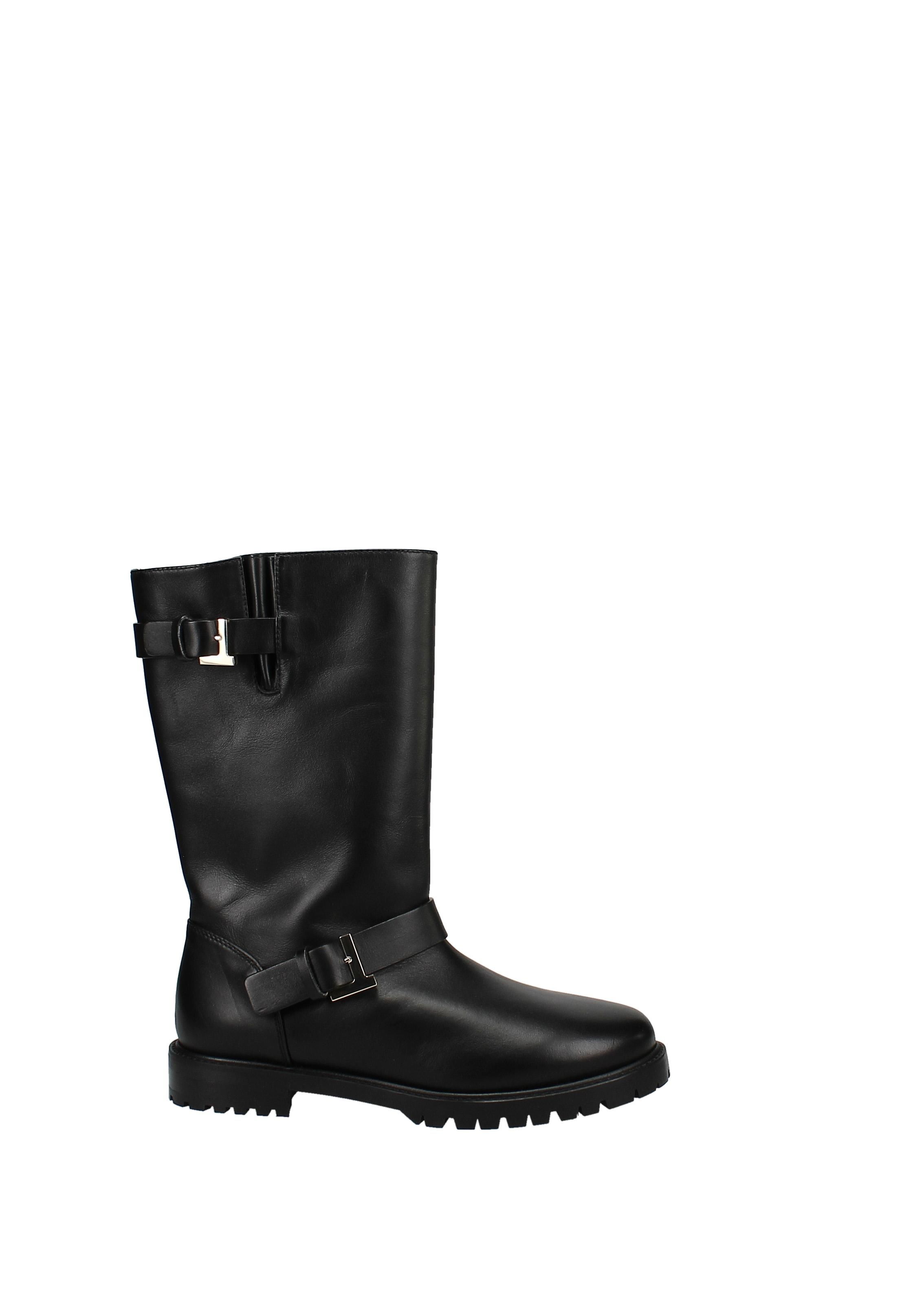 Lafayette 148 | Jordan Moto Leather Boot | Black | 8 M