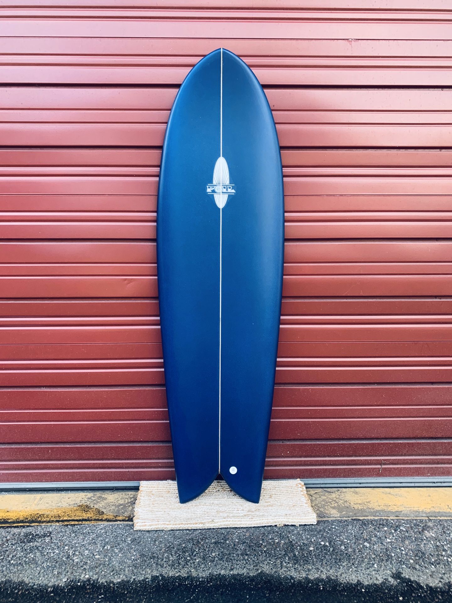 New 5’10” FOIL Retro Fish surfboard