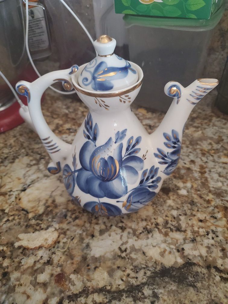 Handmade tea pot