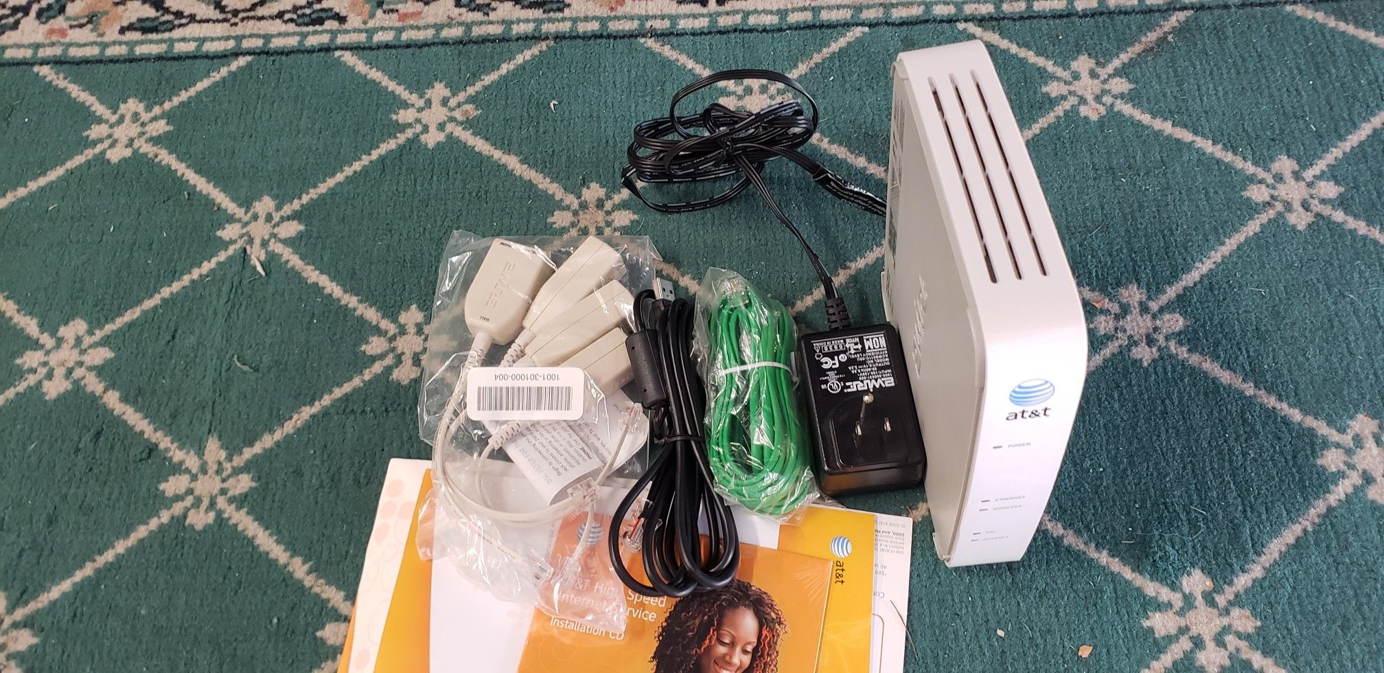 AT&T 2701HG-B 2Wire Wireless Gateway DSL Router Modem