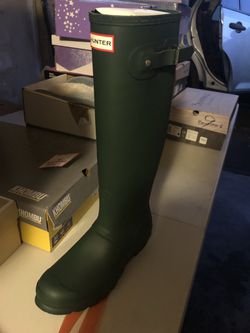 Hunter Raining Boots Size 8 Thumbnail