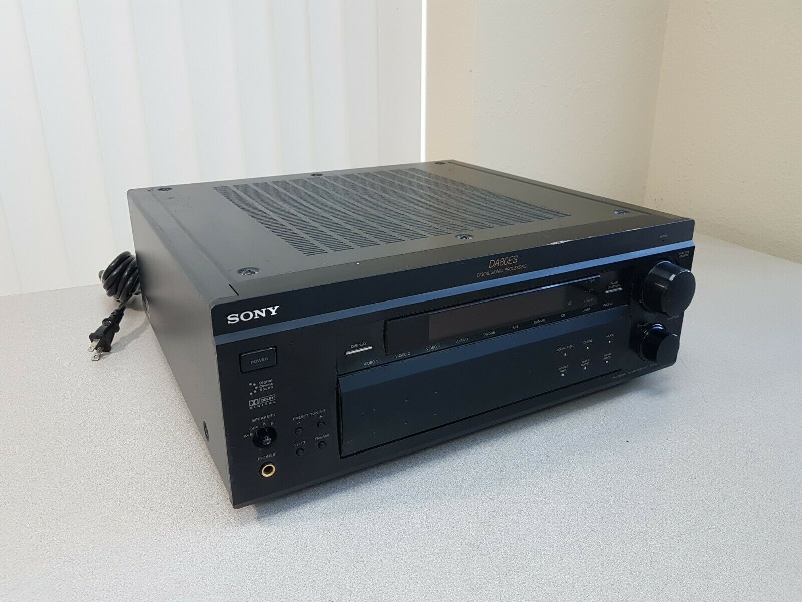 Sony STRDA80ES FM Stereo Digital Signal Processing Audio Video AV