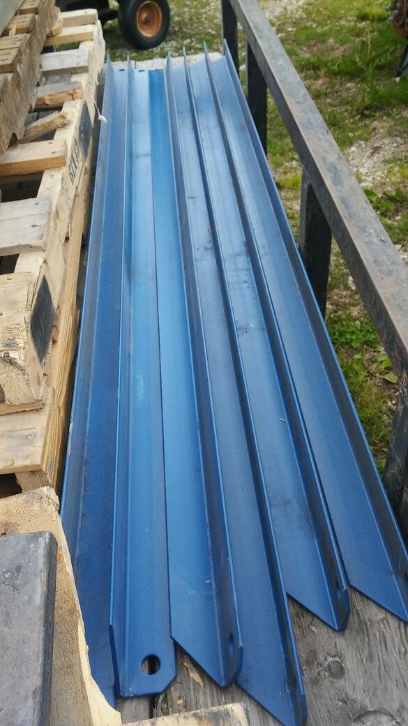 6 Pieces Of New Angle Iron, 6'x2-1/4"x3/16" Each