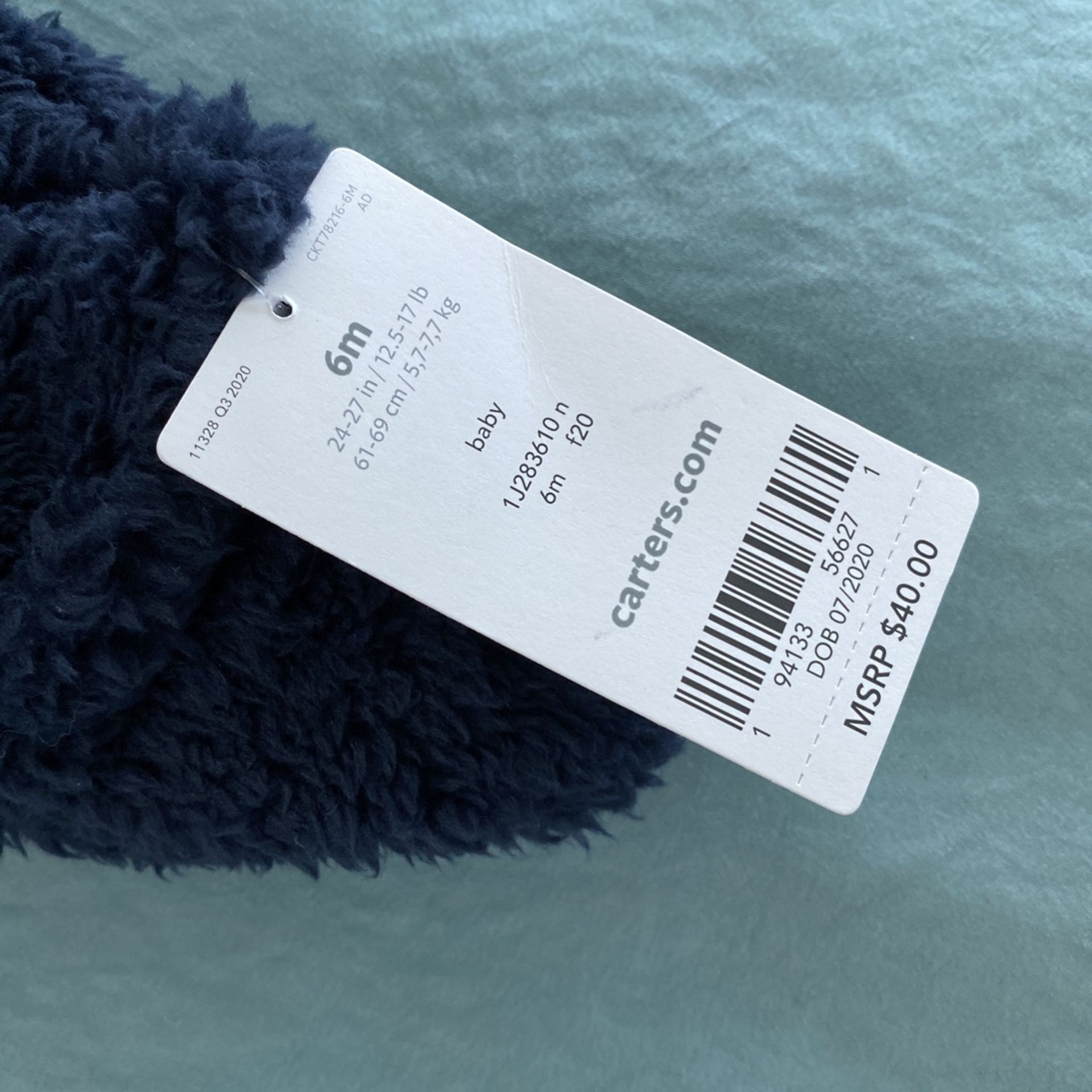 Carter’s Bear Suit Costume