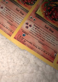 Charmeleon And Dark Chameleon 1995-99 Cards First Edition  Thumbnail