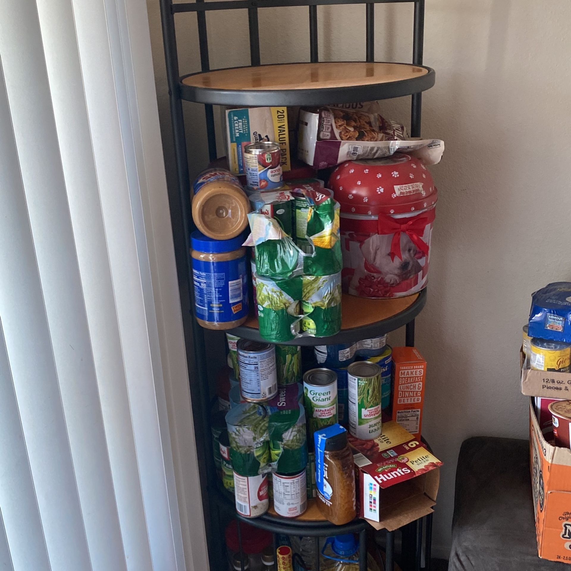 Corner Shelf With Wine Rack