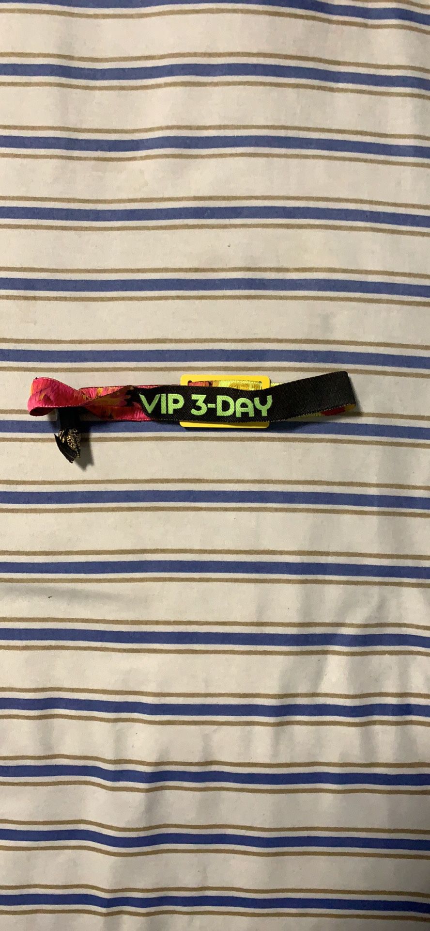 EDC Orlando 3Day VIP Wristband