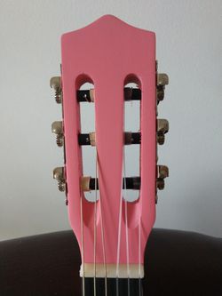 Brand New 38" Pink Guitar Thumbnail