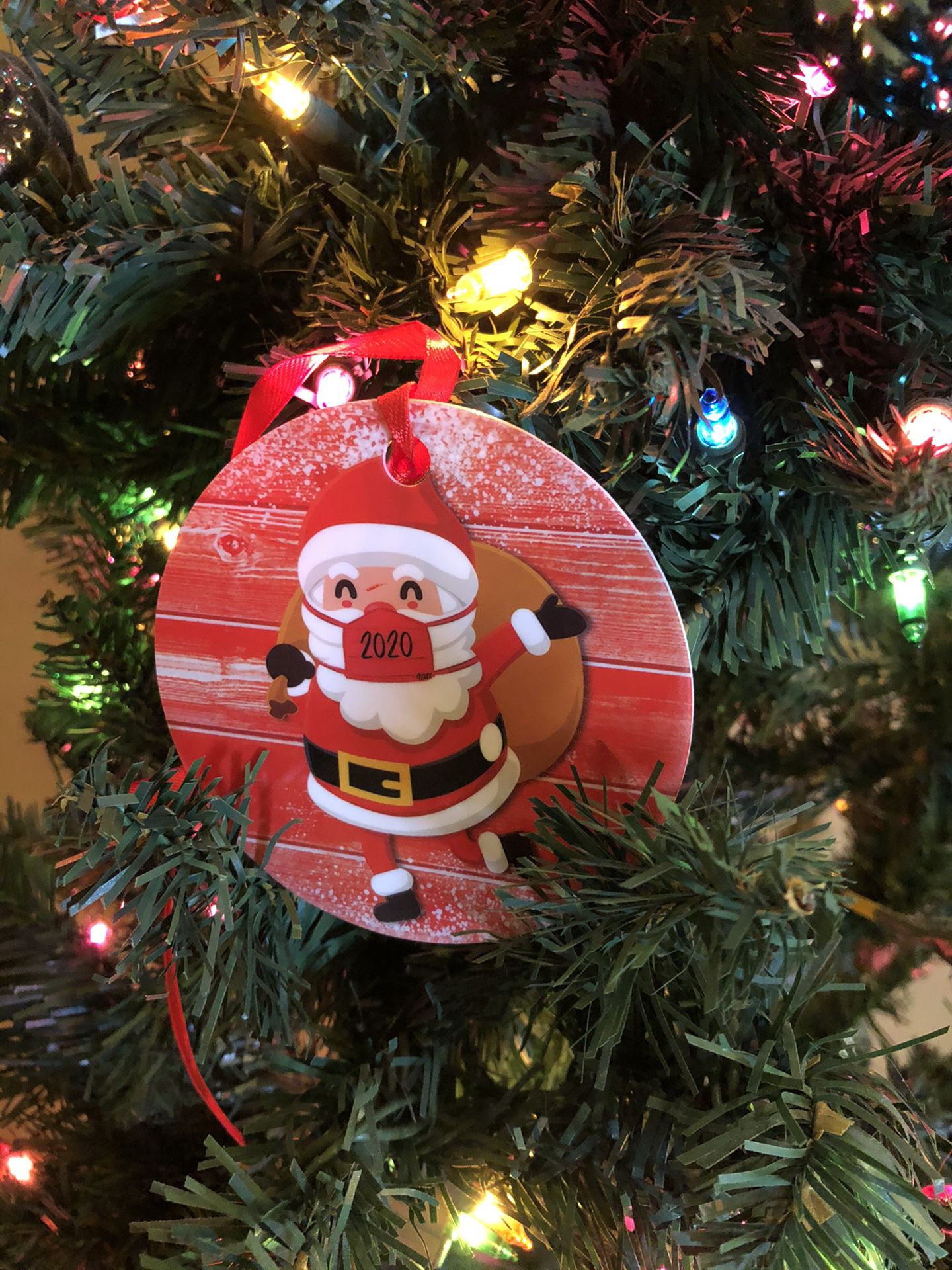 5 PCS 2020 Quarantine Christmas Ornaments - My First Christmas Ornament - 2020 Merry Xmas Funny Gift Idea
