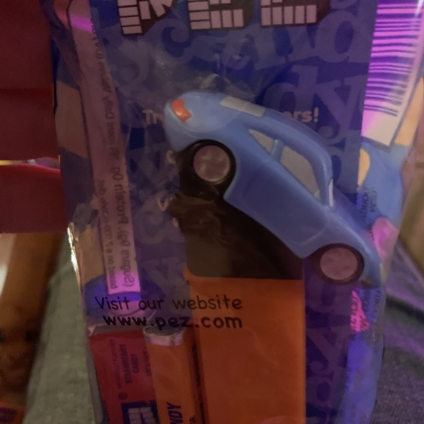 PEZ Candy Dispenser Disney Pixar Cars Movie Sally Porsche New In Package