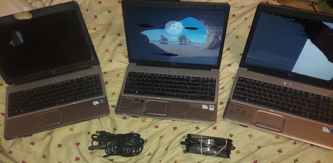 2 HP G60 Laptops 