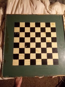 1930 Chess And Chinese Checker Board  Thumbnail