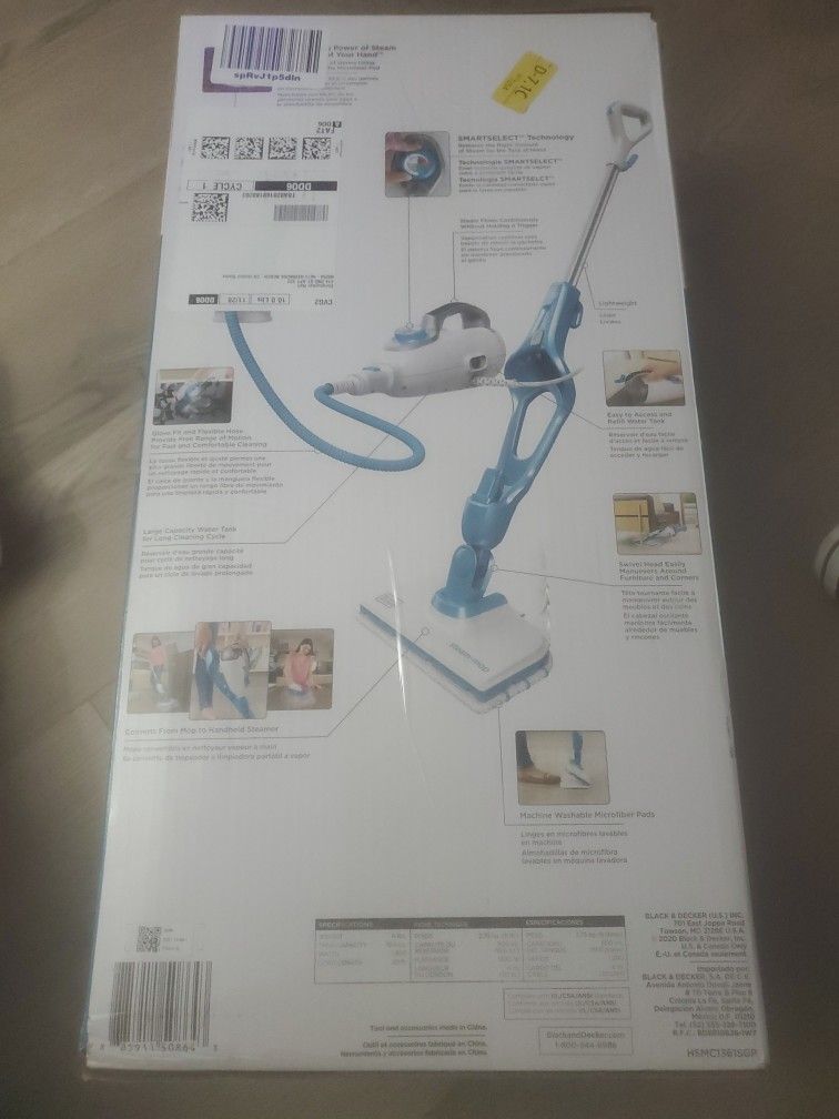 BLACK & Decker Steam Mop