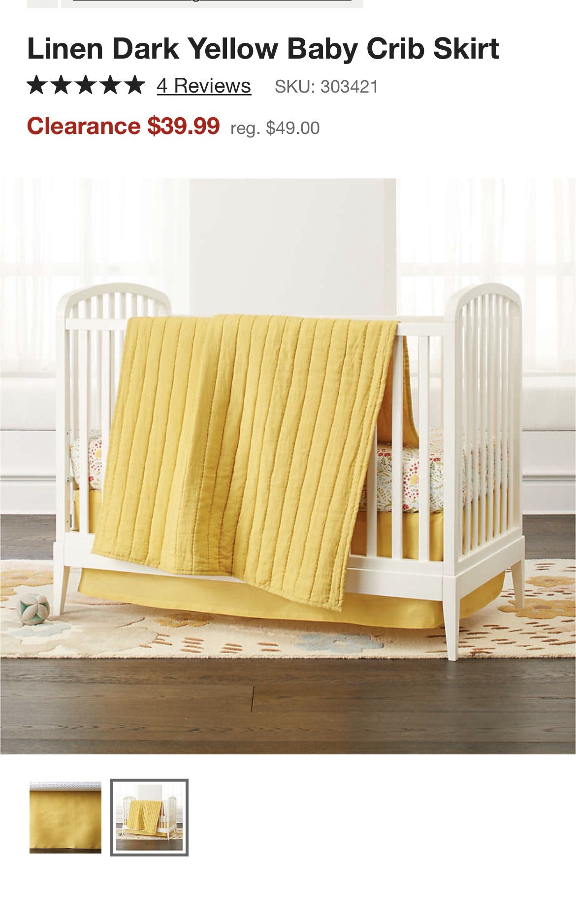 Crate Kids Crib Sheets, And Skirt