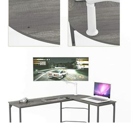 Modern Home/Study, Reversible L-Shaped Desk Corner Gaming Computer Desk Office Workstation Thumbnail