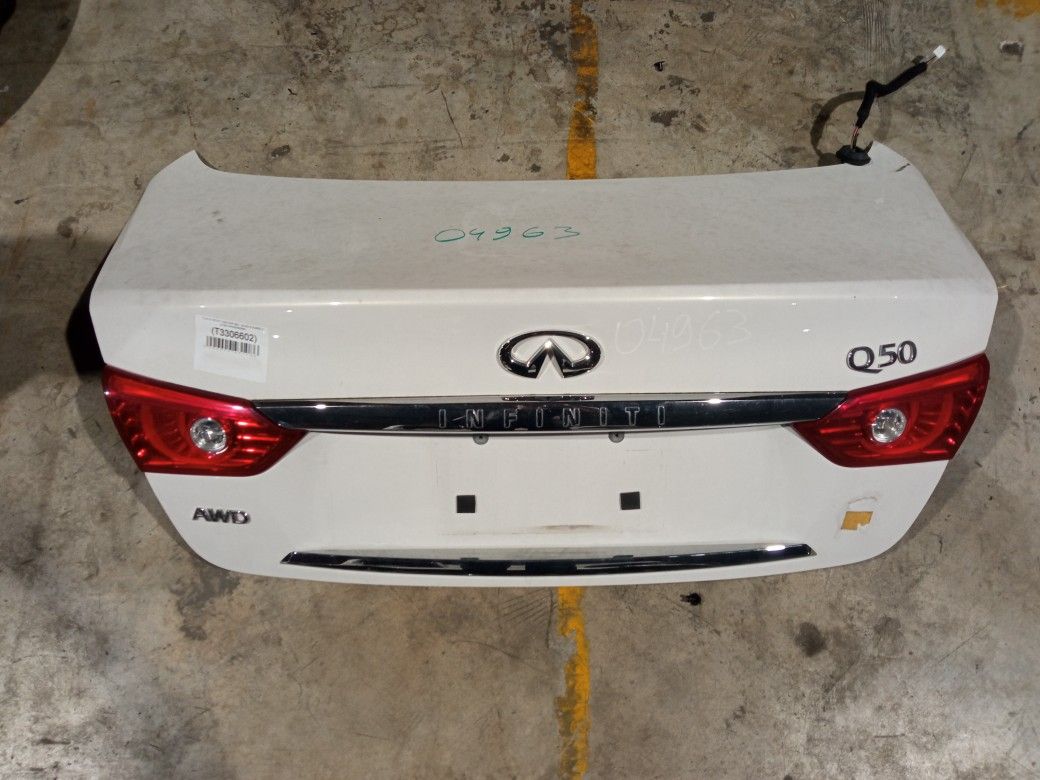 Trunk Lid For 2014 Infiniti Q50 Stock 04963