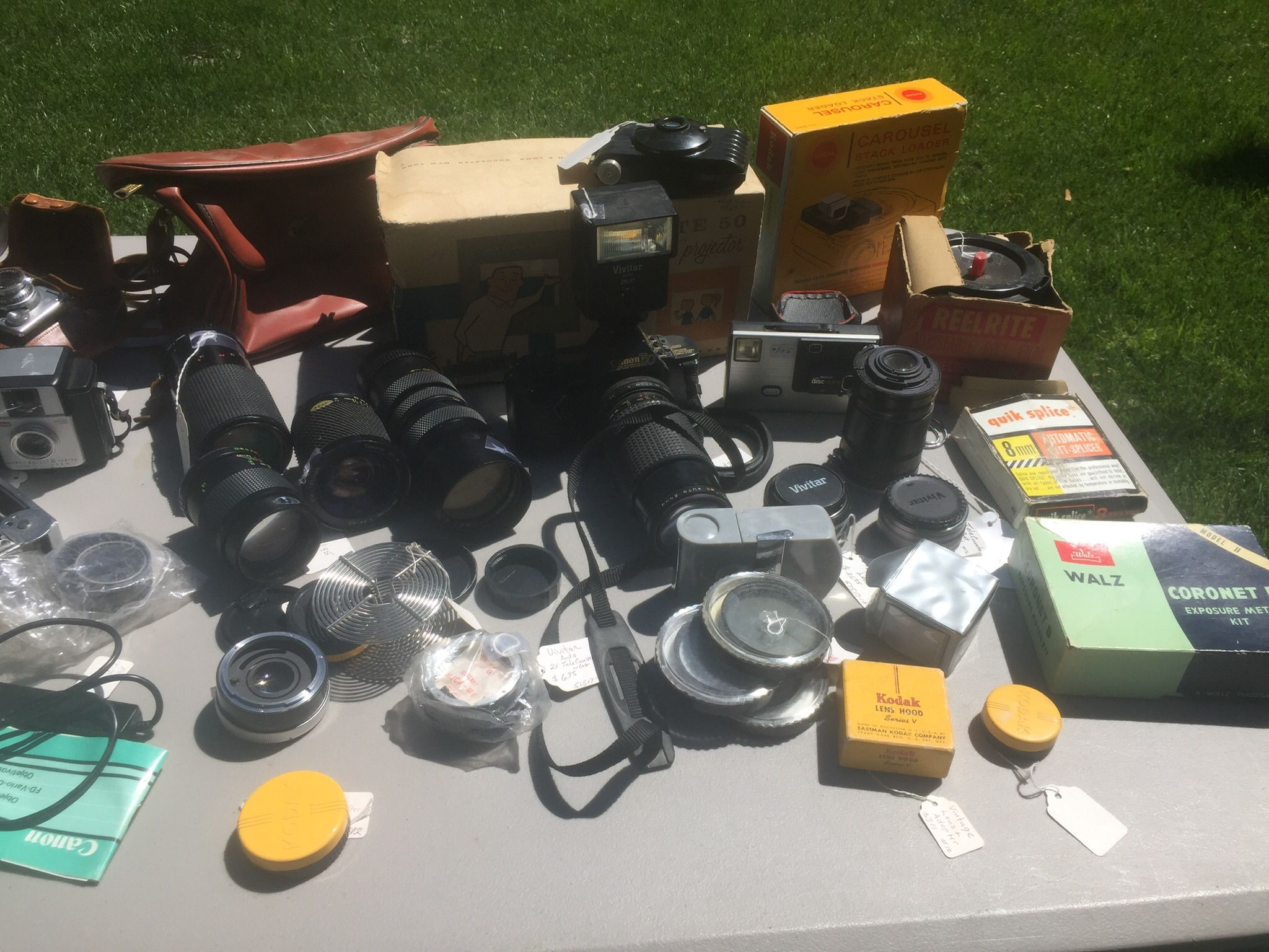Vintage Camera Equipment