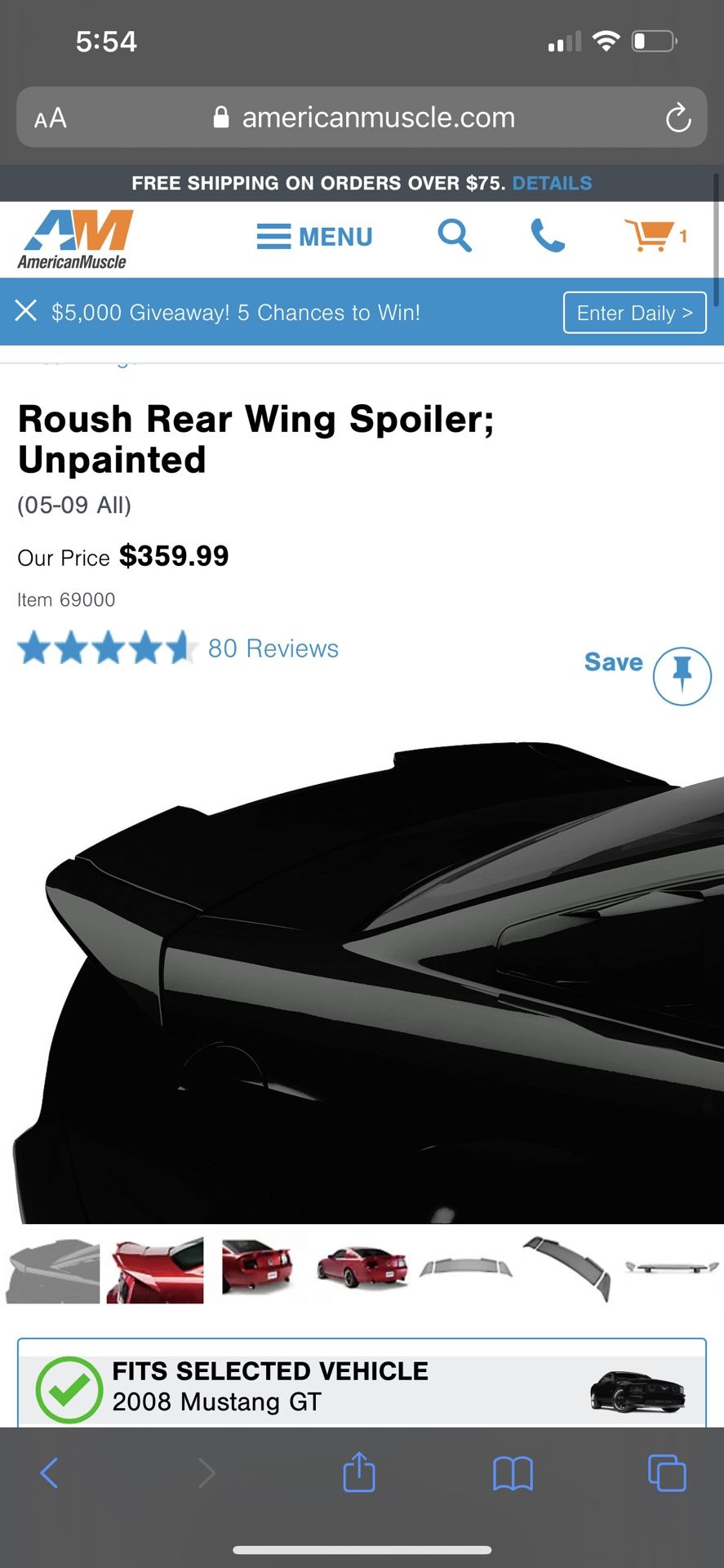 roush spoiler