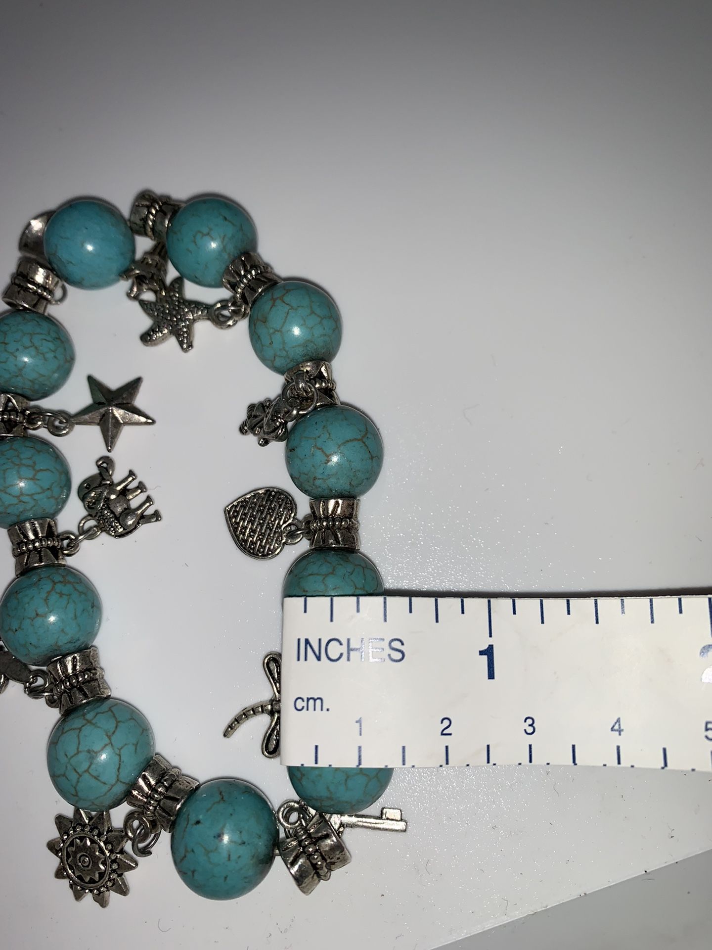 Turquoise Charm Bracelet