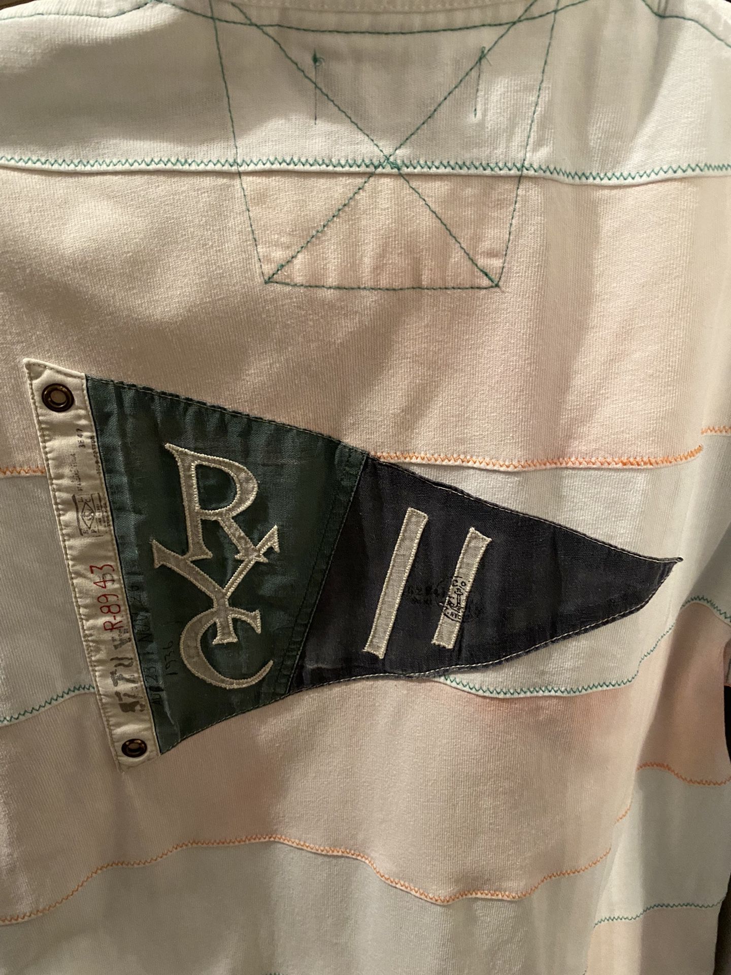 Ralph Lauren Polo Men’s Yacht Club Polo Shirt - Sz M Custom Fit