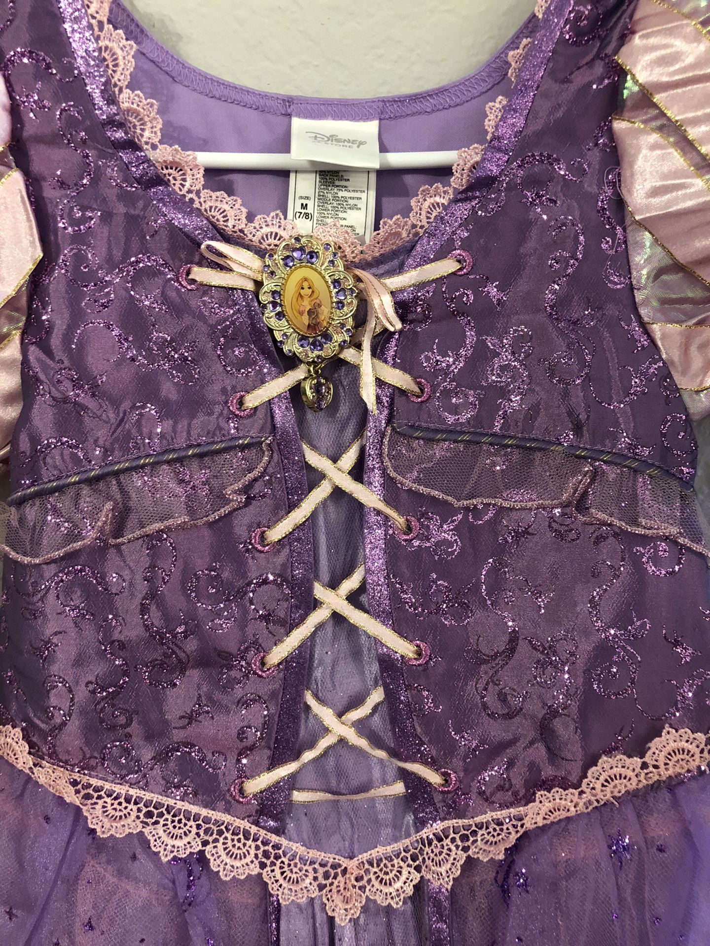 Disney rapunzel costume size 7-8