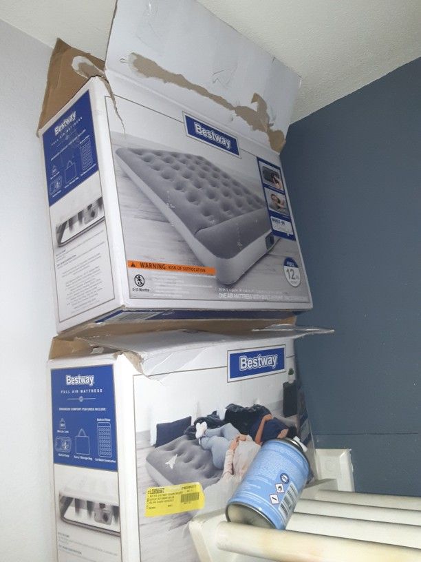 2air Mattresses With Pump Batteries