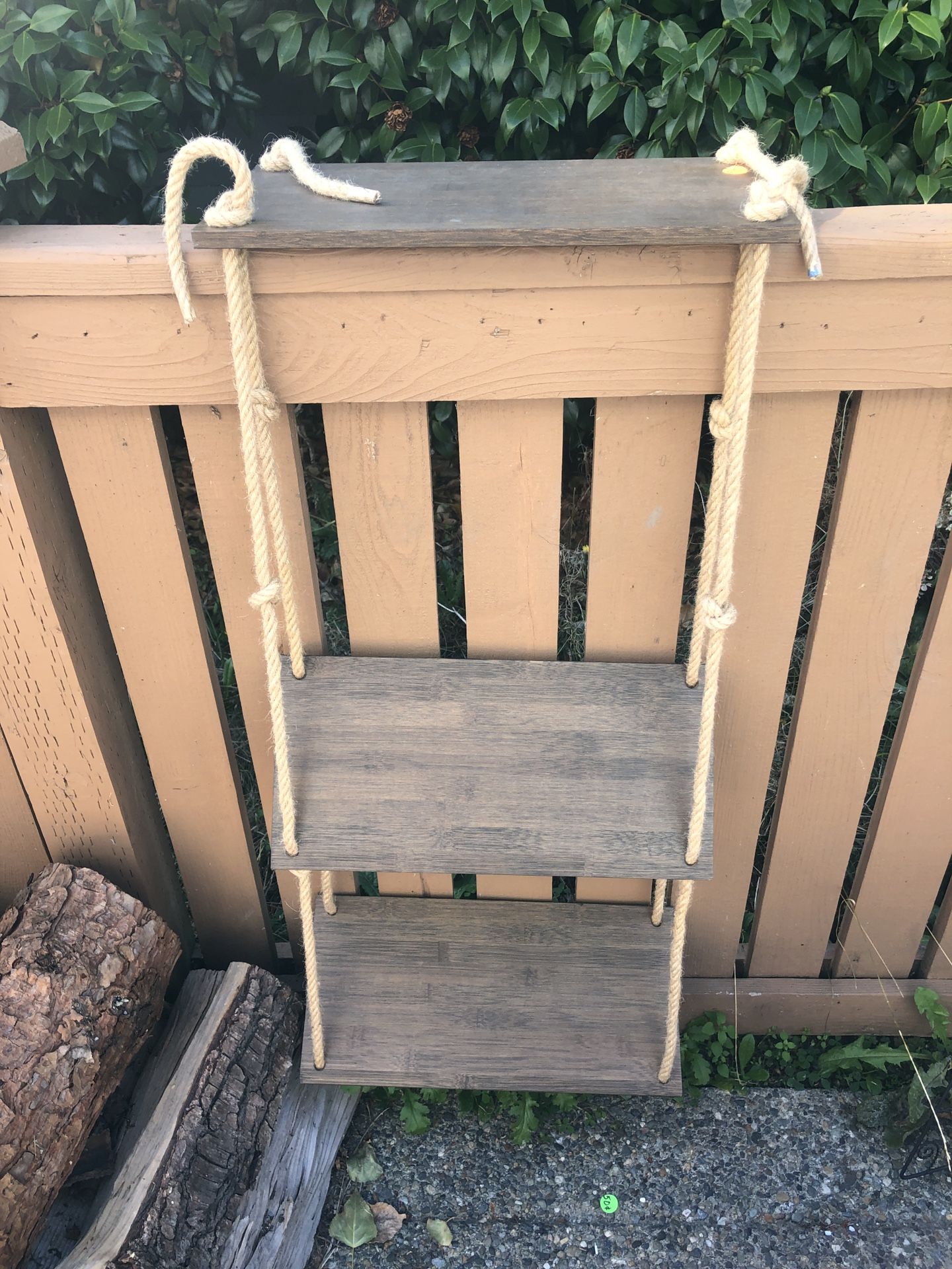 New Ladder Shelf