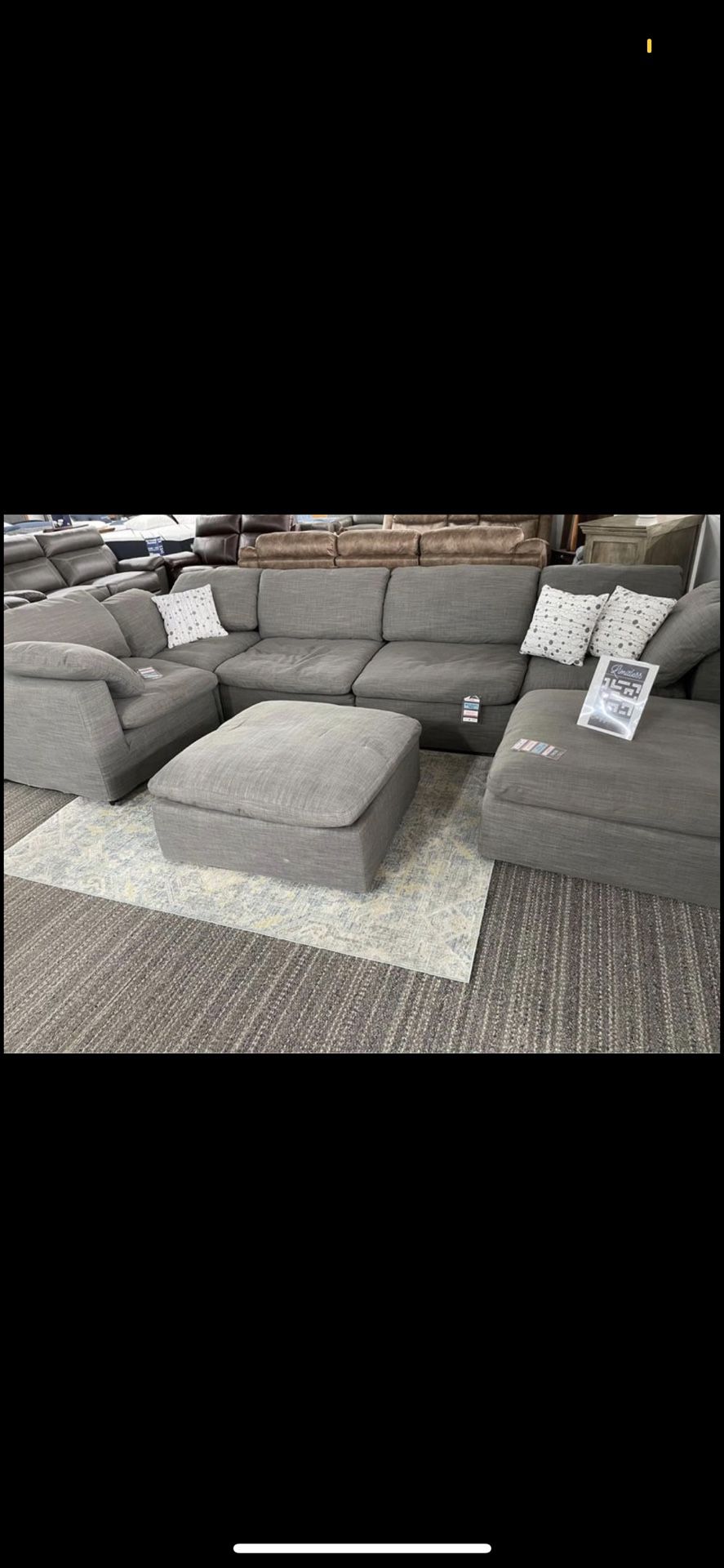 RH Cloud Sectional, IN STOCK
